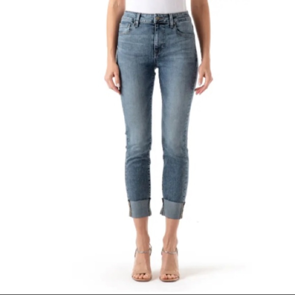 Fidelity Denim Gwen High Rise Skinny Jeans